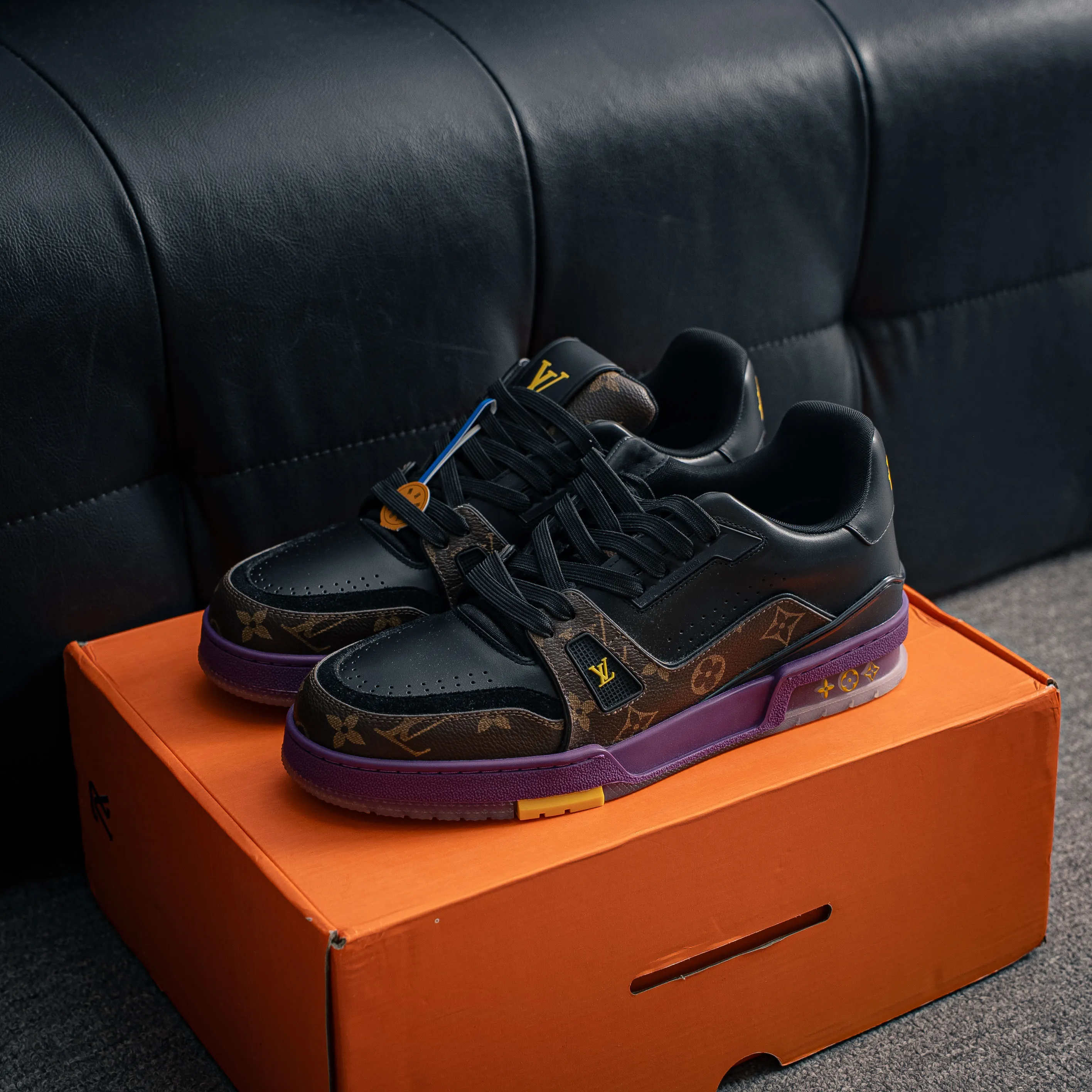 【VL 】 LOUIS VUITTON LV Trainer ✦ Cowhide Leather Monogram ，Retro ✦ #54 1